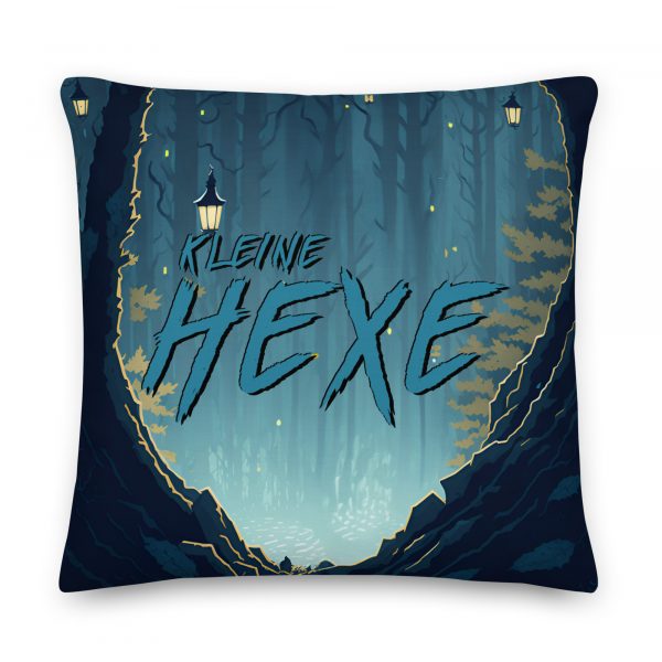 Kleine Hexe Premium-Kissen #2 – Bild 2