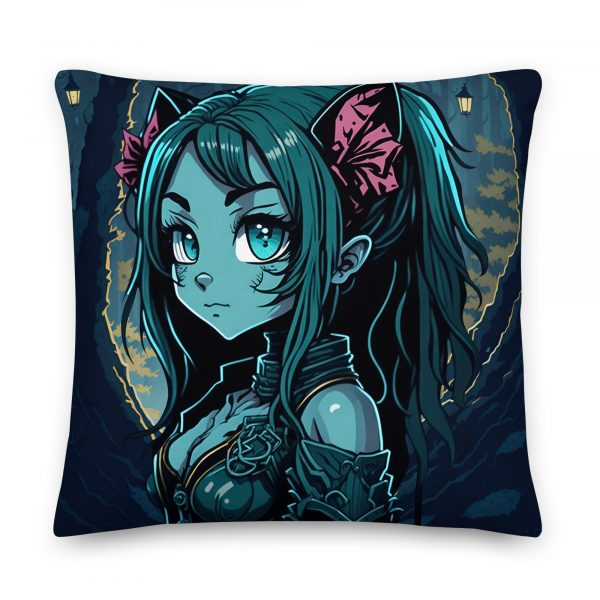 Kleine Hexe Premium-Kissen #2