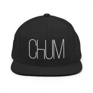 Chum Snapback-Cap Black Edition