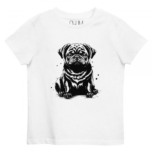 Black Pug Shirt Teens