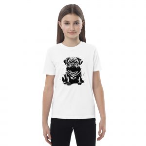 Black Pug Shirt Teens