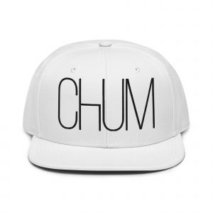 Chum Snapback-Cap White Edition