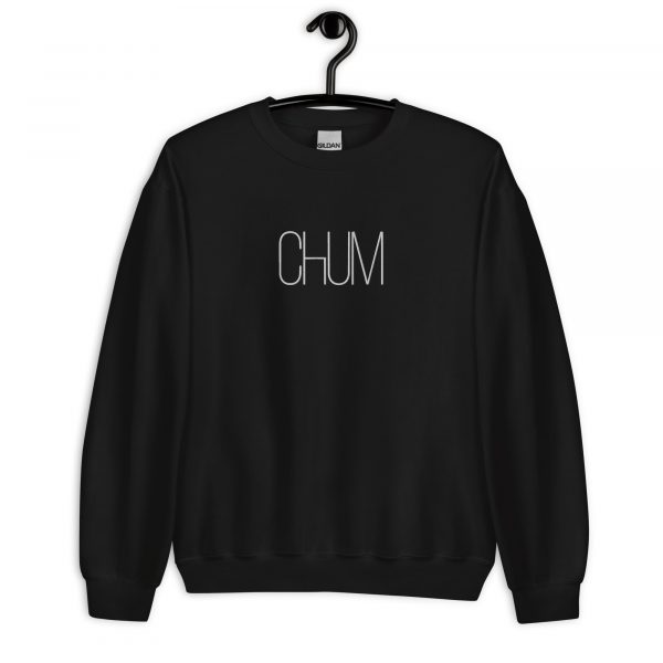 Chum Unisex-Pullover Black Edition gestickt – Bild 2