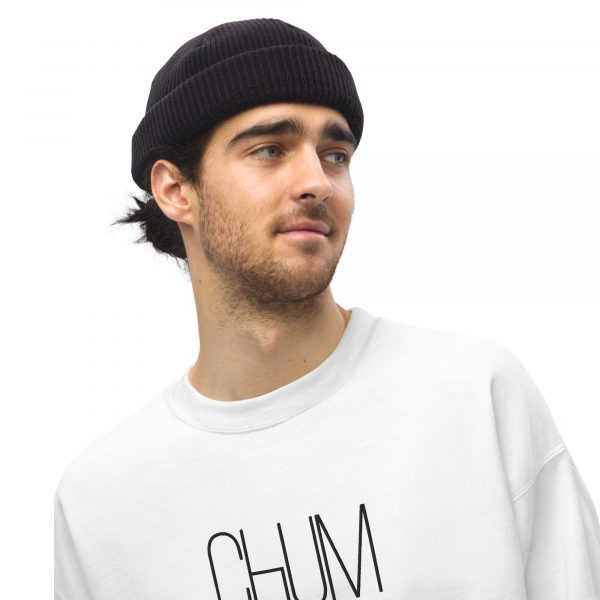 Chum Unisex-Pullover White Edition gestickt – Bild 4