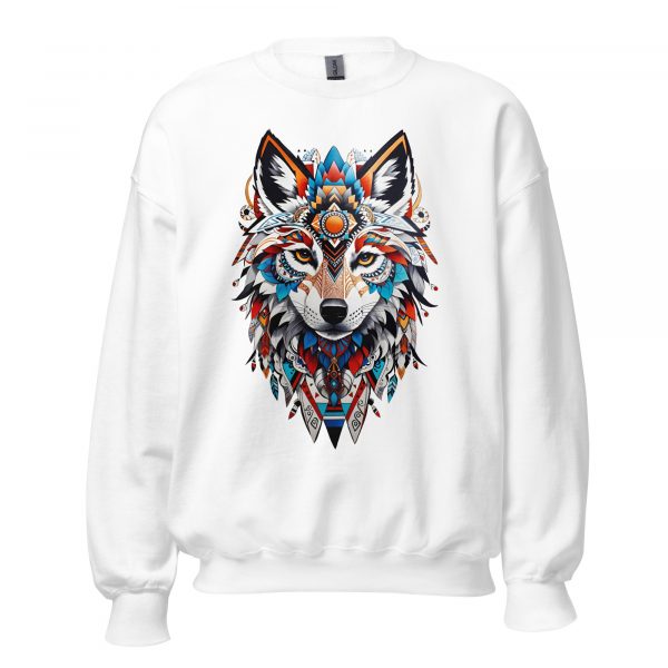 Spirit Animal Wolf Pullover – Bild 2