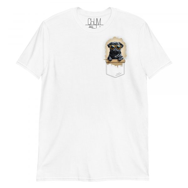 Cool Pug in a Pocket T-Shirt