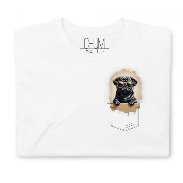 Cool Pug in a Pocket T-Shirt – Bild 2