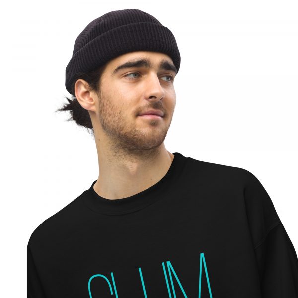 Chum Unisex-Pullover Türkis – Bild 5