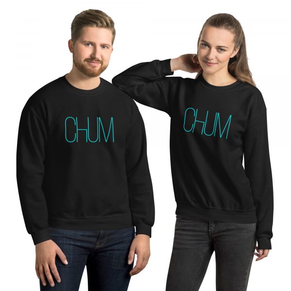 Chum Unisex-Pullover Türkis – Bild 3