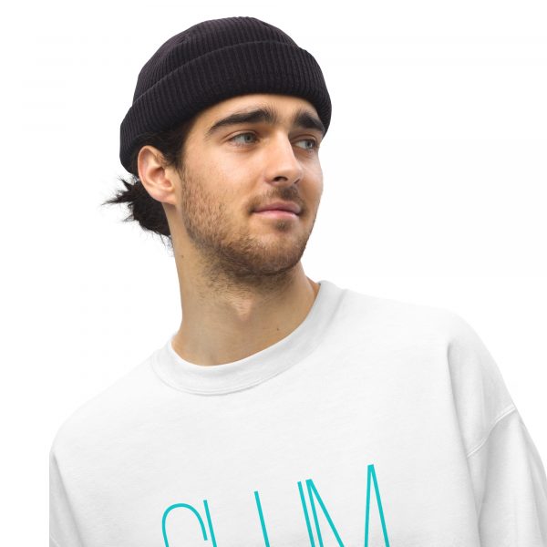 Chum Unisex-Pullover Türkis – Bild 8