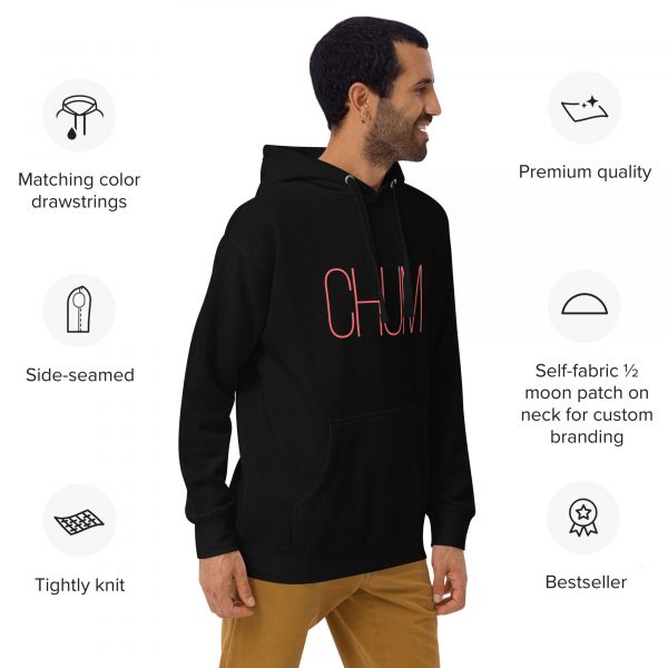 Chum Unisex-Hoodie Korall Edition – Bild 8