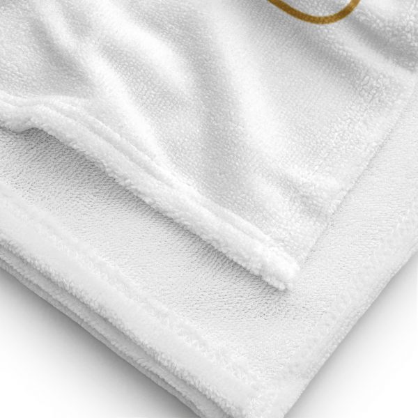 Golden Cyber Skull Badetuch white – Bild 5