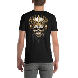 Golden King Skull Premium T-Shirt