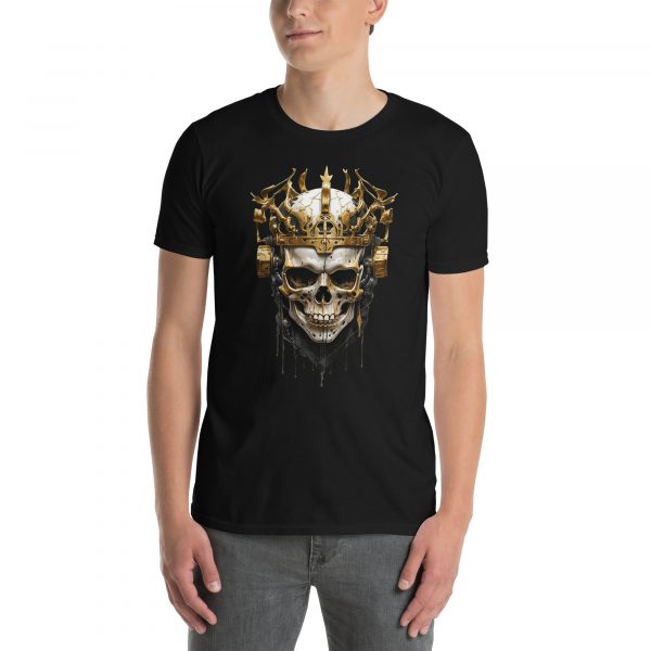 Golden King Skull T-Shirt – Bild 4