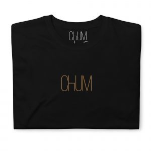 Golden Cyber Skull Premium T-Shirt
