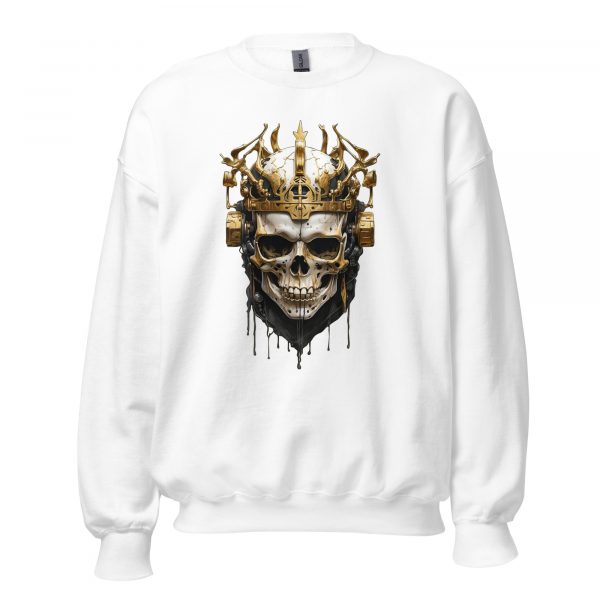 Golden King Skull Pullover