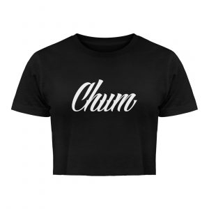 Chum California-Style Crop Top Black