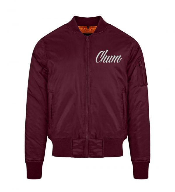 Chum Unisex Bomber Jacket - Unisex Bomber Jacket with Embroidery-839