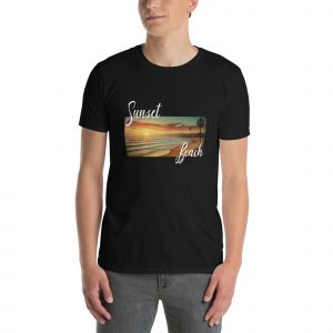 Sunset Beach T-Shirt Black