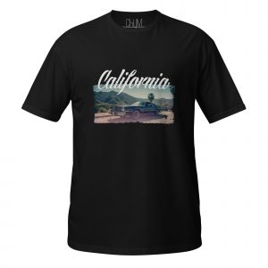 California #1 T-Shirt Black