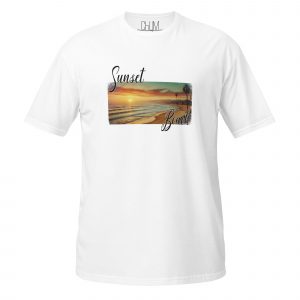 Sunset Beach T-Shirt White