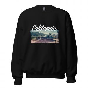 California #1 Pullover Black