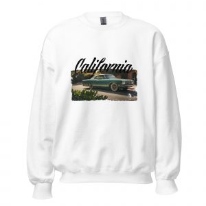 California #2 Pullover White
