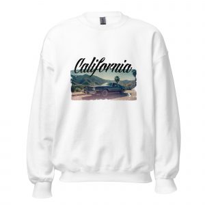 California #1 Pullover White