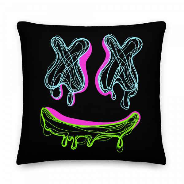 Smile Premium-Kissen black – Bild 4