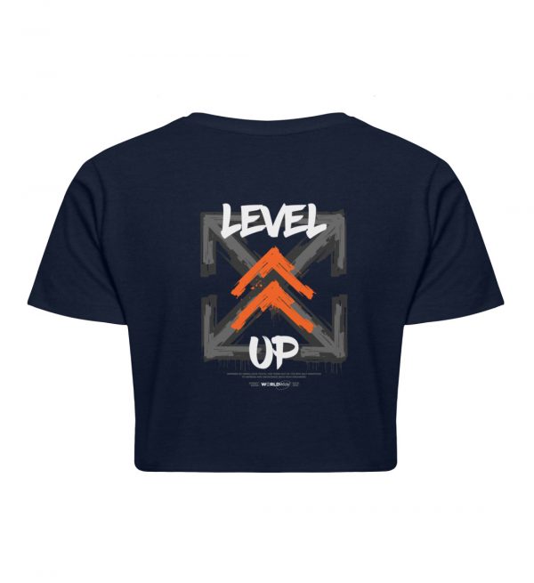 Level Up Crop-Top - Damen Organic Crop Top-6959