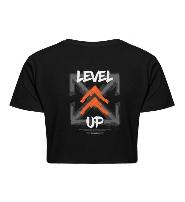 Level Up Crop-Top - Damen Organic Crop Top-16
