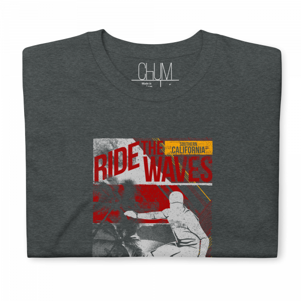 Ride the Waves 87 T-Shirt red – Bild 4