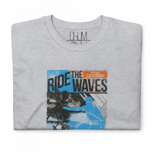 Ride the Waves 87 T-Shirt Blue