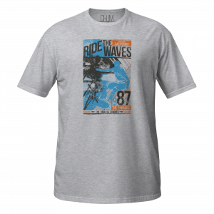 Ride the Waves 87 T-Shirt Blue