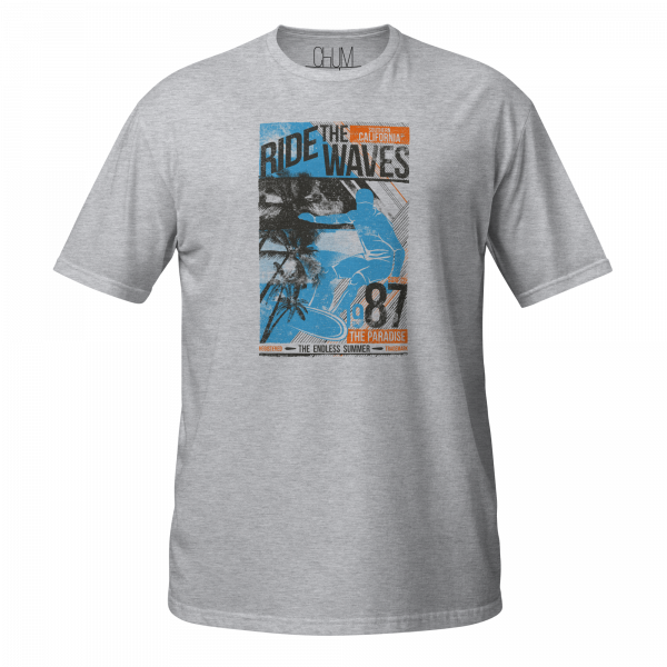 Ride the Waves 87 T-Shirt Blue – Bild 4