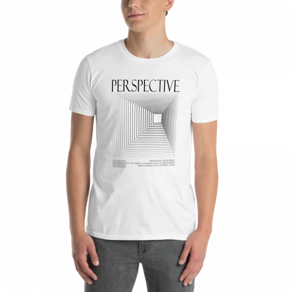 Perspective T-Shirt white – Bild 2