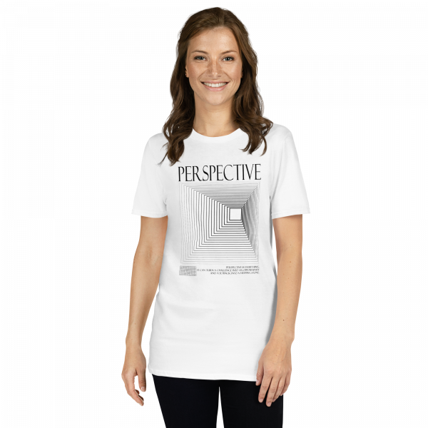 Perspective T-Shirt white – Bild 3
