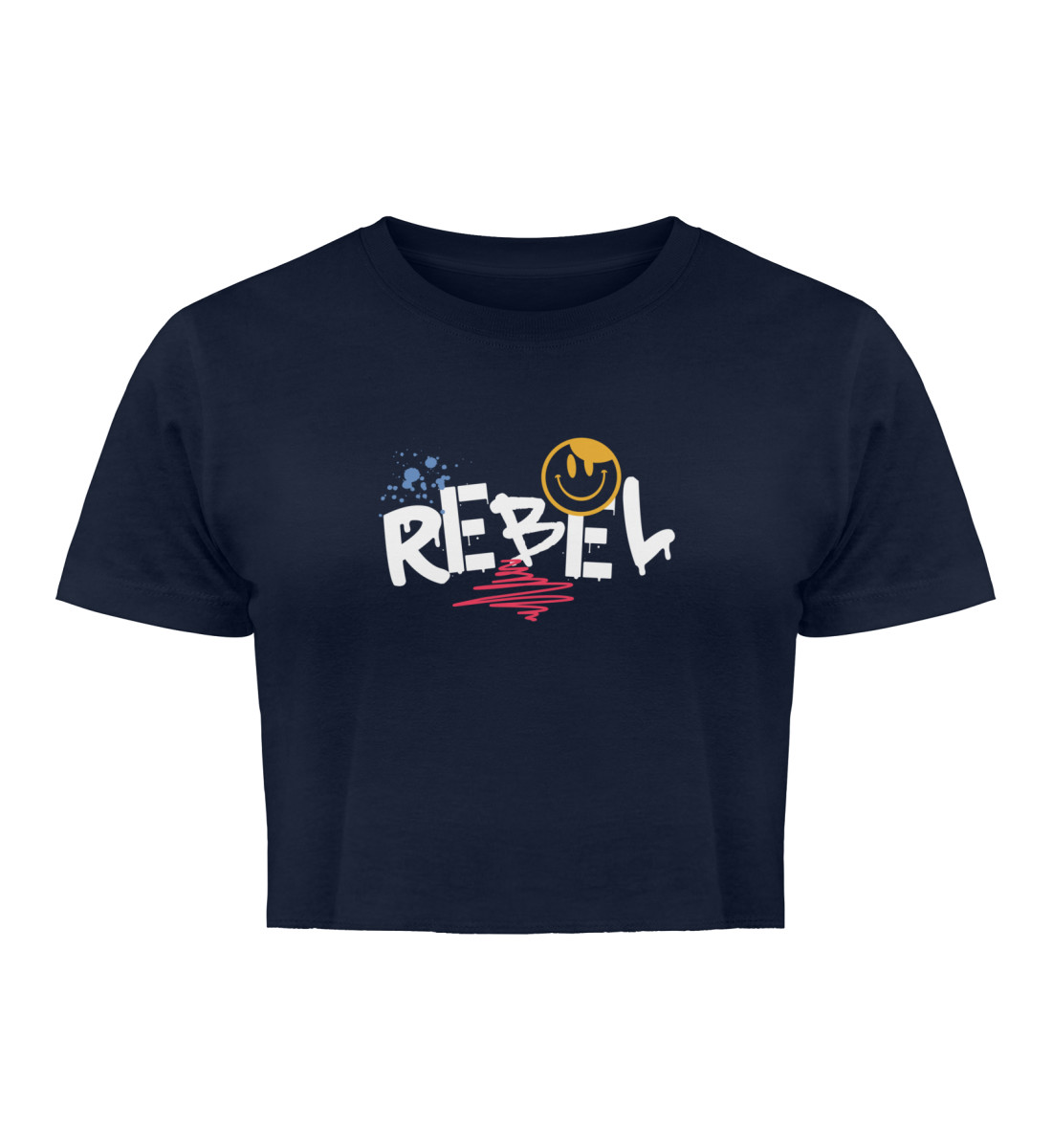 Rebel Crop-Top - Damen Organic Crop Top-6959