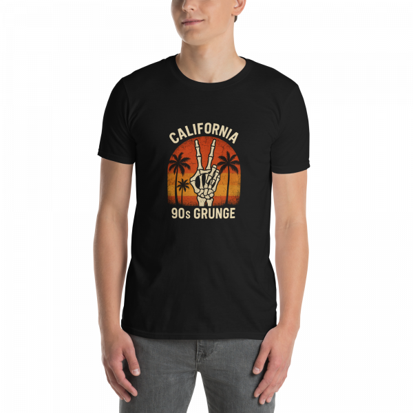 California 90s Grunge T-Shirt – Bild 3