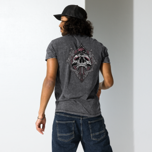 Ace Skull Denim-T-Shirt
