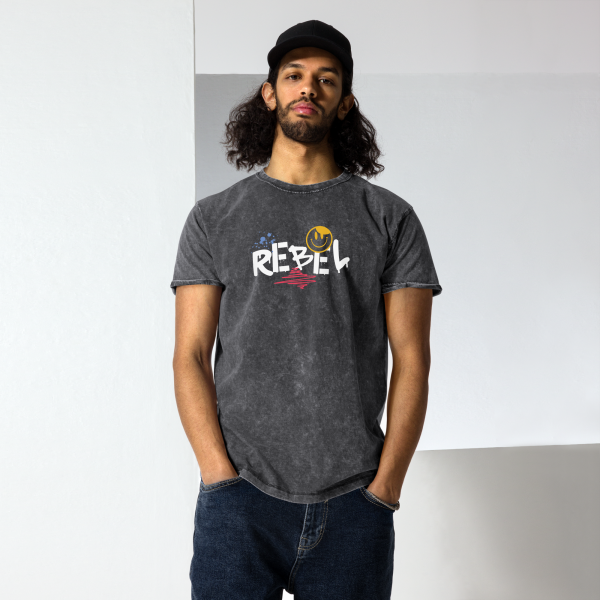 Rebel Denim-T-Shirt – Bild 2