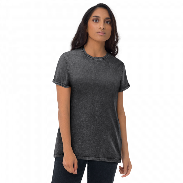 Ace Skull Denim-T-Shirt – Bild 3