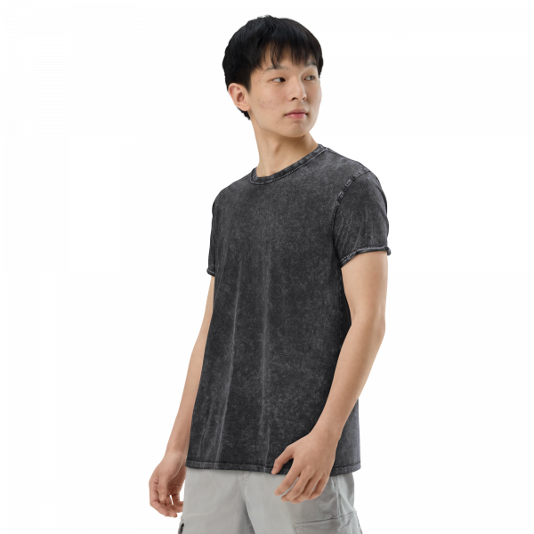 Ace Skull Denim-T-Shirt – Bild 4