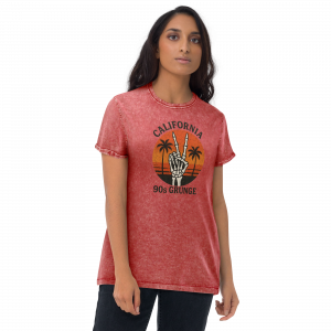 90s California Grunge Denim-Shirt