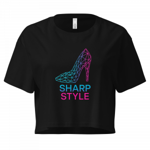Sharp Style Crop-Top
