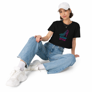 Sharp Style Crop-Top
