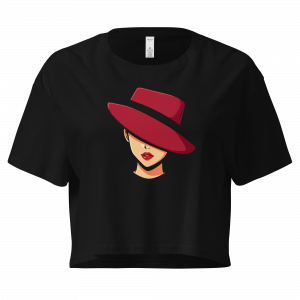 Red Hat Crop-Top