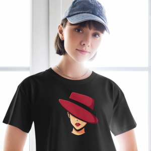 Red Hat Crop-Top