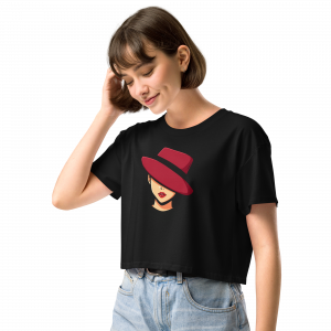 Red Hat Crop-Top