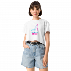 Sharp Style Crop-Top